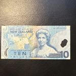 New Zealand 1992 $10 Reserve Bank Banknote Elizabeth II