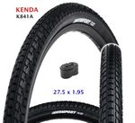 KENDA Tyre K841A KOMFORT, size 27.5 x 1.95 + INNER TUBE AV