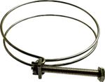 Double Wire Hose Clamp Screw Stainless Steel for Ducting & Heating & Ventilation