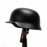 Wonderful 1PC Black WW2 German Elite WH Army M35 M1935 Steel Helmet Stahlhelm UK