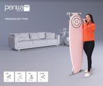 Extra Large Ironing Board - 152x44cm Table Size - Suitable for Steam Generators