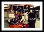 ON THE BUSES CAST AUTOGRAPHED SIGNED & FRAMED PHOTO PRINT
