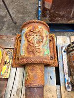 Antique Original Victorian 1900s Cast Iron  Hoppers Salvage Reclaimed