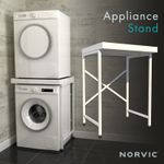 NORVIC Appliance Stand | Universal Stacking Pedestal for Washing Machine & Dryer
