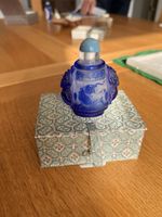 Vintage Glass Chinese Snuff Bottle