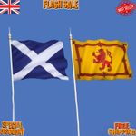 SCOTLAND FLAG BUNTING 3X2FT 5X3FT 8X5FT 244*150CM 150*90CM SALTIRE