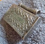 Vintage Ethnic Silver Amulet Box Pendant 23g Islamic Omani Yemen Tribal Jewelry