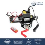 Gearzaar Electric Winch  Twin Wireless Remote Recovery 3 Pcs remote control