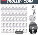 96 New Trolly Tokens Bulk Lot Job Lot
