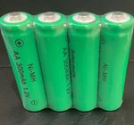 New 4 X AA Rechargeable batteries for solar light  1.2 V 300 mAh NiMH