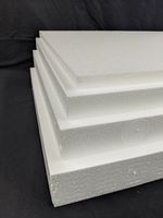 High Density Polystyrene Sheets EPS Foam 4ft x 2ft – Insulation, Packing, Craft
