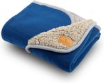 Super Soft Fleece Pet Blanket for Dogs Cats – Fluffy Pet Blanket Sherpa Textured