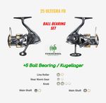 Upgrade Set Fishing Reel Shimano 25 Ultegra FD Tuning Reel Bearings Bearings Kit