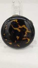 Unique Bakelite/Tortoishell Powder compact