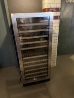 WLW-100DZ Commercial Dual Zone Wine Fridge 66 Bottle
