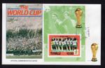 Tuvalu - 1986 - $2.50 World Cup Mexico '86, FDC Northern Ireland Mini-Sheet