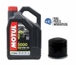 SUZUKI GSF1200 BANDIT 1996-2006 MOTUL 5000 10W40 OIL & FILTER SERVICE KIT