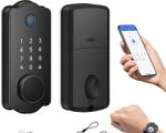 Smart Door Lock Fingerprint & Keyless Entry, App Control (read description)