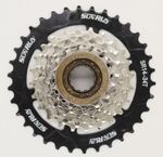 SR SUNRUN 7 SPEED MEGA RANGE 14-34T SCREW ON FREEWHEEL.
