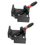 2pcs  Corner Clamp 90° Right Angle Clamp - Woodworking, Welding, Picture Frame