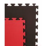20mm Premium Standard Jigsaw Mats Red/Black Reversible–Martial Arts Gym Flooring