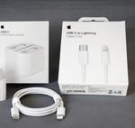 100% Genuine Original Apple 20W PD PLUG &  CABLE 1m FAST CHARGER