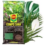 Potting Soil for Palms, Ferns & Monstera – 5L Root Activator, pH Balanced, Nutri