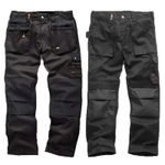 Scruffs WORKER PLUS / Worker Trousers | Trade Hard Wearing Work Trousers BLACK 