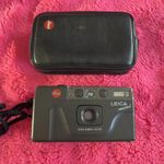 Leica Mini Elmar 1:3.5/35 35mm Film Camera With Leica Leather Case