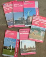 1980s/2000s OS ORDNANCE SURVEY LANDRANGER  PICTORIAL  MAPS choose from job lot
