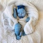 19in Lifelike Reborn Baby Dolls Avatar Peaches Real Handmade Full Body Toy Gift