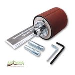 Bench Grinder Drum Sander 75 x 75 mm Drill / Leather Tools sanding attachment