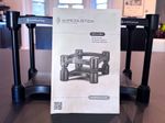 IsoAcoustics ISO-L8R Adjustable Speaker/Studio Monitor Isolation Stand Black