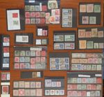Hong Kong stamps QV-QE2 various M&U sorted on cards, as priced NEW LISTING!
