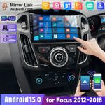 2 + 64GB For Ford Focus MK3 2012-2018 Android 15 CarPlay Car Radio Stereo +CAM