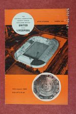 MANCHESTER U v LIVERPOOL | CHARITY SHIELD 1965/1966 | 14 AUG 1965 | UK FREEPOST