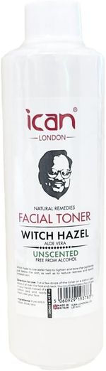 Ican Unscented Witch Hazel Toner with Aloe Vera 250ml
