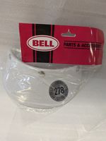 Bell 3 Snap 510 Visor (Steve McQueen Official replica) White peak (silver badge)