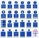 Catering Restaurant Kitchen Food Preparation Health & Safety Signs 