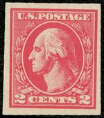 US Scott 534A Mint Very Lightly Hinged Fine - Very Fine, Type VI, SCV $52.50