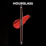 Hourglass Makeup Brush- No.16 Retractable Double-Ended Lip Brush Soft Fiber Hair