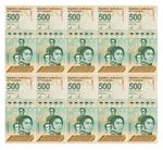 VENEZUELA 500 DIGITALES 2023 -2025 Qty 10 Cir. 500 million bolivar soberano USED