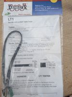 Digitrax LT1 Decoder and Loconet Cable Tester New Sealed