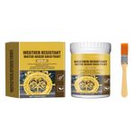 Gold Paint 150g Metal Art Liquid Weather Resistant Gold Paint