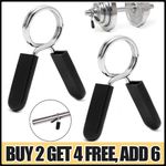 25mm Barbell Gym Weight Lifting Bar Dumbbell Lock Clamp Spring Collar Clips UK
