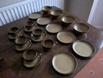 Denby Vintage Romany Tableware - 21 Pieces, 4 pieces with slight defects.