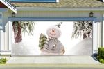 Christmas Garage Door Covers 3D Banners Outside House Decorations Billboard XS