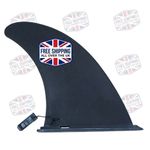 Paddle Board Fin - 9" Replacement sup fin - iSUP/Canoe/Kayak etc Shipped UK