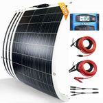 100W 200W 400W Flexible Solar Panel Kit 12V for Caravan RV Boat Camper Van Shed