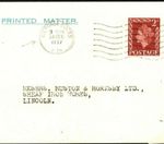 GB Advert Stationery Card *VICTORIA DOCKS* Union Castle Line Shipping 1957 E239
